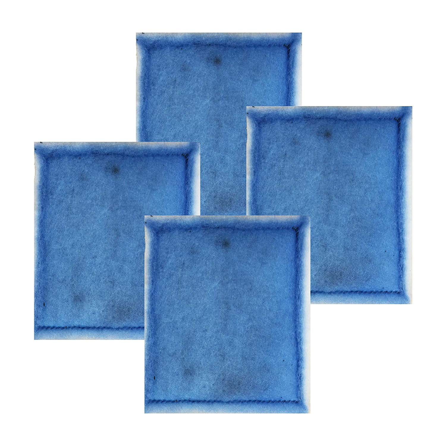4 Pack of Think Crucial Aquarium Filter Replacement Parts Compatible with AquaTech EZChange