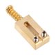 thumbnail image 2 of 6Pcs Electric Guitar Bridge Saddle Brass 10.5mm Pitch Tremolo String Tuning Screw Saddle Accessory Gold, 2 of 4