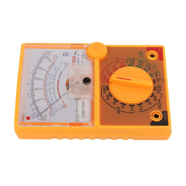 Analog Multimeter Scale