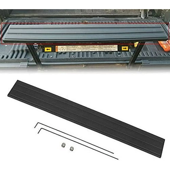 Kojem Flex Step Center Tailgate Molding Cove Cap Trim Pad for 2009-2014 Ford F150  Replaces #9L3Z-9940602-BA