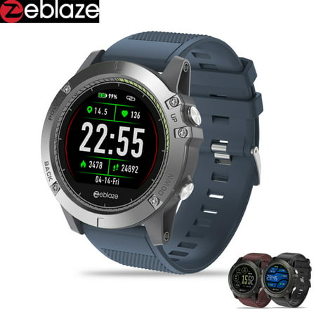[In Stock] 2019 Zeblaze VIBE 3 HR Smartwatch Durability Waterproof Smart Watch Men Wearable Excellent Battery Heart Rate