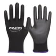 thumbnail image 4 of 3 Pairs Work Gloves Wear-resistant Industrial Ventilation Safety Gloves Thicken Durable Protective Gloves Multipurpose Men & Women Gloves (Size M, Random Color Pattern), 4 of 5