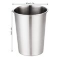 thumbnail image 4 of Billuyoard Taza de café de acero inoxidable para agua potable, taza para té, bebidas espesas, soporte apilable reutilizable, regalo para acampar, hogar y Mostrada color verdadero 300ML Billuyoard HA010590-02, 4 of 6