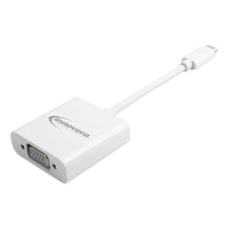 Innovera IVR50040 5 in. 3.0 USB Type-C VGA Multiport Adapter  White price history on PriceWatchPro