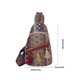 thumbnail image 3 of Small Slings Bag,Crossbody Bag Bohemian Style Slings Backpack for Women Chest Bag Shoulder Bag Travel Hiking Daypack Orange, 3 of 4