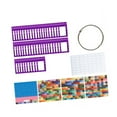 thumbnail image 3 of HILABEE 50 Pieces Rhinestones Storage Bag Small Beads Organizer Multipurpose Packaging Pouch Clear Window Container Self Sealing Bags, 3 of 9