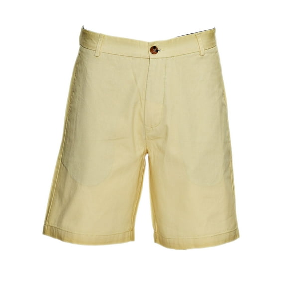 TailorByrd Light Yellow 9 Inch Classic Shorts-Lt Yellow / 36 / Regular