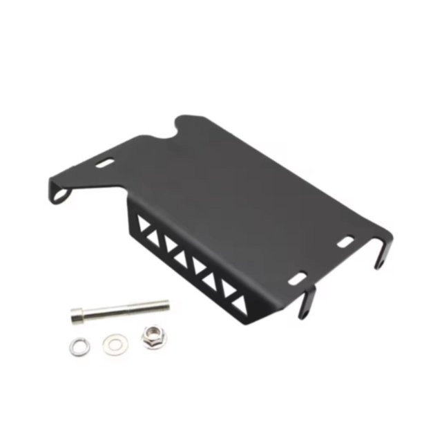 Pieza de actualización de placa protectora de chasis de motocicleta, fácil instalación, reemplazo de placa protectora de chasis de metal, protección