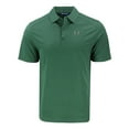 thumbnail image 2 of Men's Cutter & Buck Heather Green Hawaii Rainbow Warriors Big & Tall Forge Eco Stretch Recycled Polo, 2 of 3