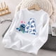 thumbnail image 5 of Camiseta de manga larga para niños de Disney Stitch, camiseta de algodón con estampado de 26 letras para niñas, linda camiseta informal de invierno estilo kawaii, regalo cálido, 5 of 5