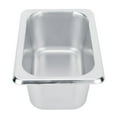 thumbnail image 4 of HLONK Dish Pans for Washing  Stainless Steel Food Buffet Tray Dishes Square Food Container, 4 of 7