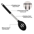 thumbnail image 3 of Juego de 2 utensilios de cocina de silicona, sin BPA, antiadherentes y resistentes al calor., 3 of 5