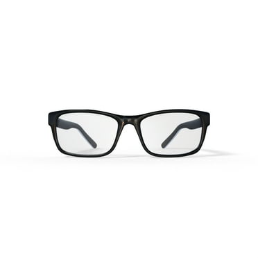 Walmart Men's FM14099 Prescription Eyeglasses with Case, Black
