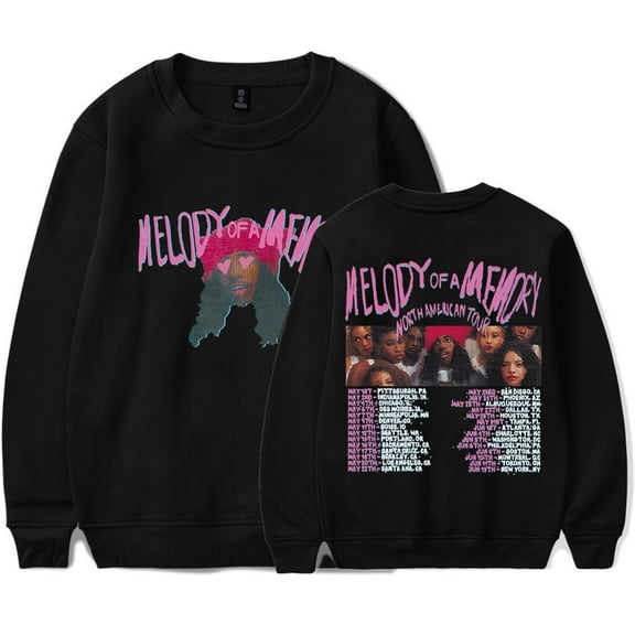 Eem Triplin Melody Of A Memory Tour 2025 Merch Long Sleeve Tee Unisex Fashion Streetwear Sweatshirts