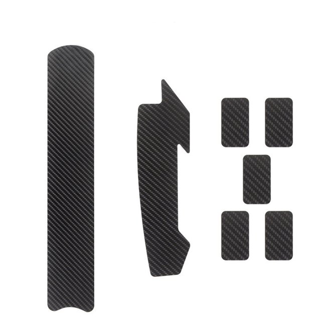 Bike Chain Frame Protection Tape Chain Frame Guard Tape Protector Film Cable Scratch Resistant Corner Protector 7PCS / Set