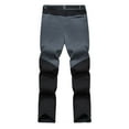 thumbnail image 4 of BiZtdJrK Prime Sales Today Men Outdoor Cargo Pant Water Resistant Stretch Cargo Pants Casual Comfy Hiking Mountaineering Trousers with Multi Pockets Gray L, 4 of 6
