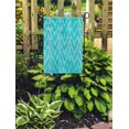 thumbnail image 2 of JSDART Ikat Abstract Chevron Pattern Distressed Faux Skin Garden Flag Decorative Flag House Banner 28x40 inch, 2 of 2