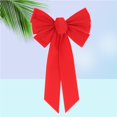 thumbnail image 4 of Lazo de Navidad para decoración del Día de San Valentín, lazo de árbol, corona de cuadros de Búfalo, decoración de Festival, rojo, Mini grande, decorativo, 4 of 4