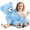 Blue, variant on Tezituor 35.4" Giant Teddy Bear Stuffed Animal Large Cuddly Bear Plush Toy Soft Body Pillow