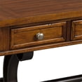 thumbnail image 6 of Arlington House Medium Brown Wood Writing Desk, 6 of 11