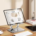 thumbnail image 4 of Tablet Stand Desktop Rotating Foldable Aluminum Alloy Heat Dissipation Base Multifunctional Phone Holder, 4 of 4