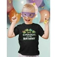 thumbnail image 4 of Cowabunga Its My Birthday Shirt TMNT Mutant Ninja for Boys Youth Kids T-Shirt X-Small Black, 4 of 4