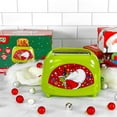 thumbnail image 3 of Tostadora Uncanny Brands Grinch para 2 rebanadas, edición festiva, 3 of 7