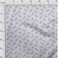thumbnail image 3 of oneOone Cotton Jersey Light Blue Fabric Text Sewing Craft Projects Fabric Prints By Yard 58 Inch Wide, 3 of 5