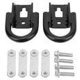 thumbnail image 1 of Tow Hooks, Fl3z-17a954-c Tow Shackle Thick Black  Replacement For  F150 2009-2020 For Car, 1 of 8