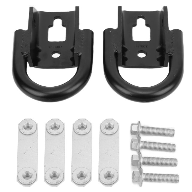 Tow Hooks, Fl3z-17a954-c Tow Shackle Thick Black Replacement For F150 2009-2020 For Car