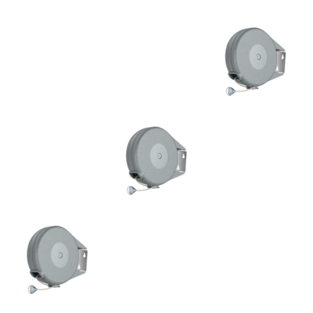 Yuarrent Tendedero retráctil gris: solución de secado conveniente y que ahorra espacio Conveniente para secar la cuerda del estante Ahorre Type1 NO1