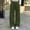 Army Green, variant on Women's Fall Solid Loose-Fit Wide-Leg Sweatpants, Comfortable Athletic Outdoor Casual Pants with Side Pockets