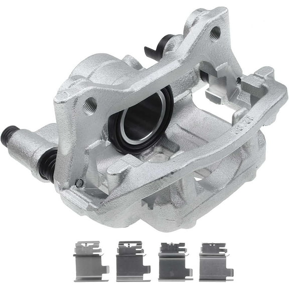 A-Premium Disc Brake Caliper Assembly with Bracket Compatible with Select Ram Models - ProMaster 1500/ ProMaster 2500/ProMaster 3500 2014-2020 - Rear Right Passenger Side