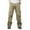 Light Green, variant on WTOBBY Men's Loose Casual Drawstring Waist Multi-Pocket Work Pants, Elastic Comfort Straight Leg Trousers for Outdoor Activities and Everyday Use,Army Green 29