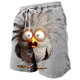 thumbnail image 5 of Pantalones de Cintura Elástica de Uso Casual Y Cómodo con Cintura Elástica Y Cordón para la Natación de Verano de Ocio en la Playa, 5 of 5