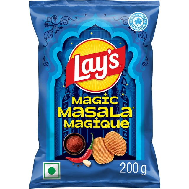Lay's Magic Masala Ridged flavoured Potato Chips