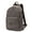 Grey, variant on Canvas Backpack With USB Design Korean Portable,Black
