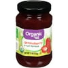 Great Value Organic Strawberry Fruit Spread, 11 oz