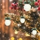 thumbnail image 5 of Fiudx Ofertas relámpago del día Adornos navideñosColgante para árbol de NavidadAdornos colgantes con bolas de NavidadBolsa de regalo de tela con forma de bola para colgar, 5 of 6