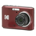 thumbnail image 2 of Kodak PIXPRO Friendly Zoom FZ45 - Digital camera - compact - 16.35 MP - 1080p / 30 fps - 4x optical zoom 63 MB - red, 2 of 8