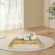 thumbnail image 4 of Combo de cama y poste rascador para gatos, almohadilla grande de cartón corrugado para rascar para gatos de interior, muebles para mascotas, juguete de papel, tablero rascador para gatos, 4 of 6