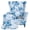 Blue Rose Flower, variant on SEANATIVE Wingback Chair Protector 2 Piece Stretch Wing Chair Slipcovers Spandex Armchair Covers Non-Slip Wing Back Sofa Cover Single Seat Sofa Couch Cover, Blue Hibiscus Flower Tropical Leaf