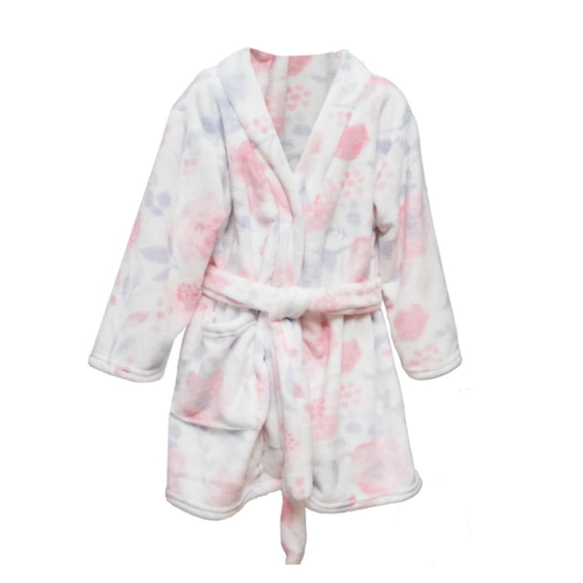 Bata Descanso 1-2 Años Floral Niña Microfibra Ultra Suave Baby Inc Baby Inc BI70066