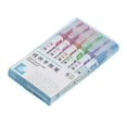 thumbnail image 2 of Boovnll Markers, A Set of Flower-Shaped Outline Note Marker Pen Colored Key Line Segment Pen Handwritten Report Hand Account Pen Multi-Type Pen, School Supplies, Markers for Kids, Permanent Markers, 2 of 9