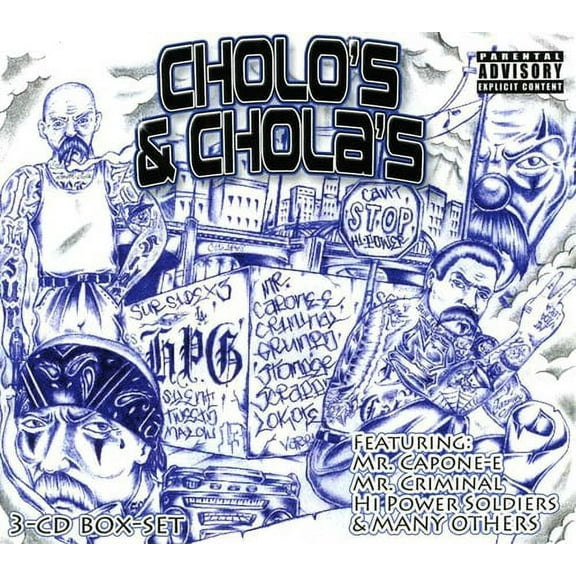 Various Artists - Cholo's & Chola's - Rap / Hip-Hop - CD