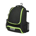thumbnail image 2 of Mochila de equipos multifunción de la bolsa de béisbol para voleibol de baloncesto de natación de gimnasio verde negro, 2 of 8