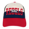 thumbnail image 2 of Youth Outerstuff Navy/Cream Ole Miss Rebels Modern Fan Trucker Adjustable Hat, 2 of 3