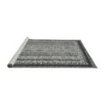 thumbnail image 2 of Ahgly Company Machine Washable Indoor Square Oriental Gray Modern Area Rugs, 3' Square, 2 of 4
