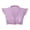 Light Purple, variant on Y2k Button Up Shirt Women Short Sleeve V Neck Cropped Blouse Slim Fitted Collared Top Cute Preppy Tops Pink M
