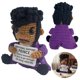 thumbnail image 3 of Muñeca Hecha A Mano Ganchillo Apoyo Emocional para Amigos (Prince Life), 3 of 9